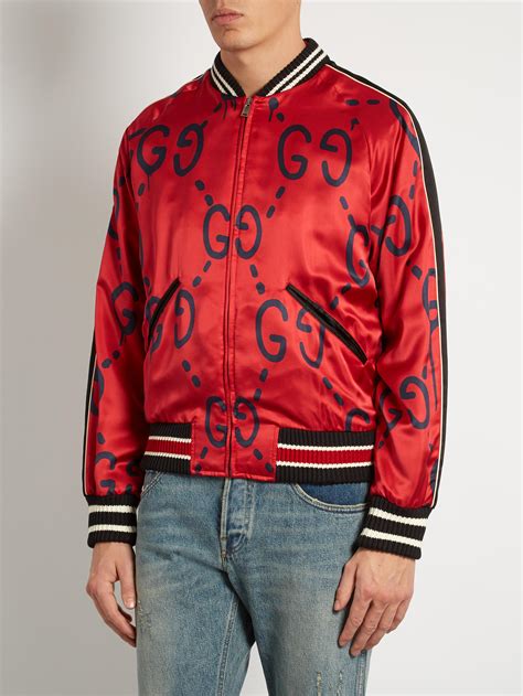 red gucci jacket men.